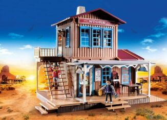 Playmobil - 70947 - Western Store with apartment
