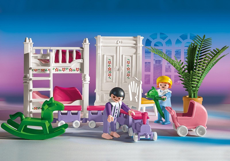 Playmobil 70892 - Children's Room - Back