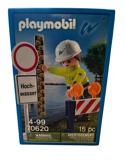 Playmobil 70620 - Hochwasser Bayerische Wasserwirtschaft - Box
