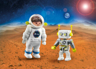Playmobil - 70991 - DuoPack ESA Astronaut and ROBert