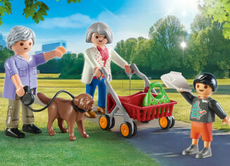 Playmobil - 70990 - Grandparents with child