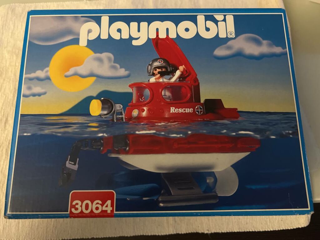 Playmobil 3064 - Submarine - Box