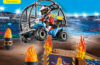 Playmobil - 70820 - Starter Pack Stuntshow Quad and fire ramp