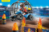 Playmobil - 70820 - Starter Pack Stuntshow Quad mit Feuerrampe