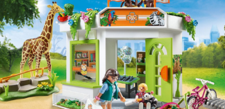 Playmobil - 70900 - Centre de soins du parc animalier
