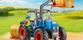 Playmobil - 71004 - Tracteur et fermier