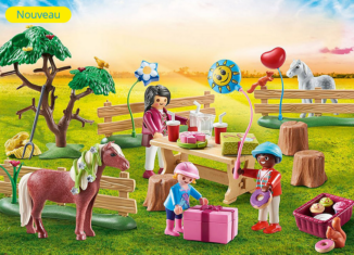 Playmobil - 70997 - Pony Farm Birthday Party