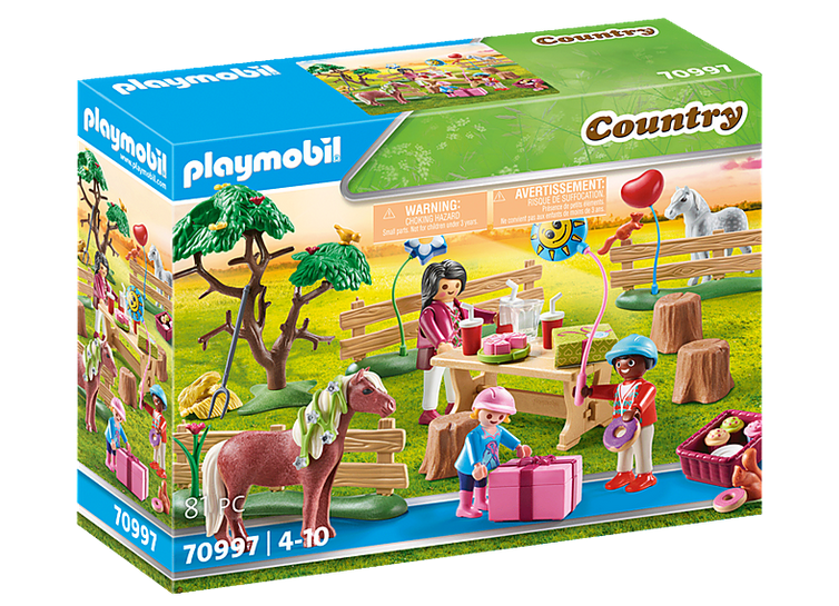Playmobil 70997 - Pony Farm Birthday Party - Box