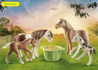 Playmobil - 71000 - 2 Island Ponys mit Fohlen