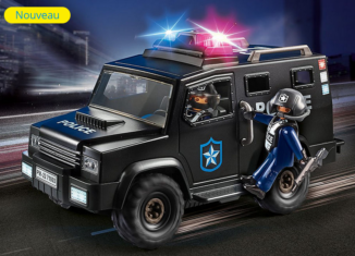 Playmobil - 71003 - Fourgon de police des forces spéciales