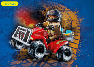 Playmobil - 71090 - Fire Rescue Quad