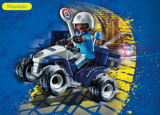 Playmobil - 71092 - Policier et quad