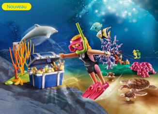 Playmobil - 70678 - Treasure Diver Gift Set