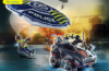 Playmobil - 70781 - Police Parachute with Amphibious Vehicle