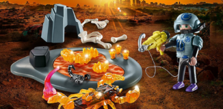 Playmobil - 70909 - Starter Pack Dino Rise: Fire Scorpion