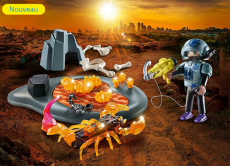 Playmobil - 70909 - Starter Pack Dino Rise: Fire Scorpion