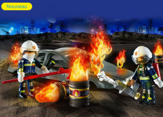 Playmobil - 70907 - Starter Pack Fire Drill - Detail Playmobil - 70907 - Starter Pack Fire Drill