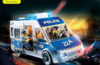 Playmobil - 70899 - Polizei-Mannschaftswagen mit Licht und Sound