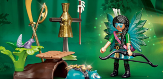 Playmobil - 70905 - Starter Pack Knight Fairy avec raton laveur