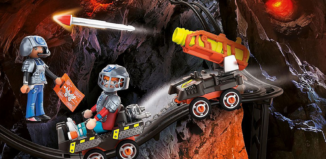 Playmobil - 70929 - Dino Mine Raketenkart