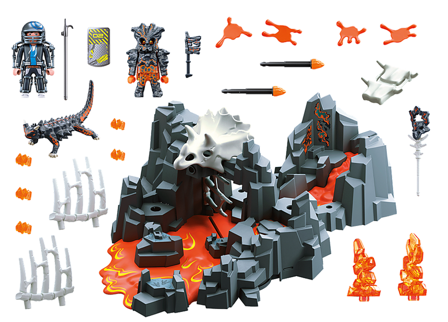 Playmobil 70926 - Guardian of the Lava Mine - Back