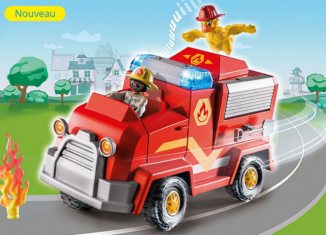 Playmobil - 70914 - Duck on Call - Fire Brigade Emergency Vehicle