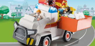 Playmobil - 70916 - Duck on Call - Ambulance Emergency Vehicle