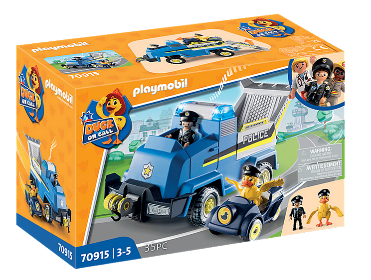Playmobil 70915 - Duck on Call - Police Emergency Vehicle - Box