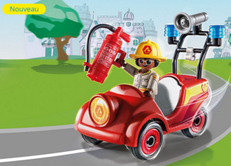 Playmobil - 70828 - Duck on Call - Fire Rescue Mini-Car