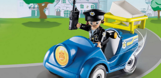 Playmobil - 70829 - DUCK ON CALL - Voiturette de police