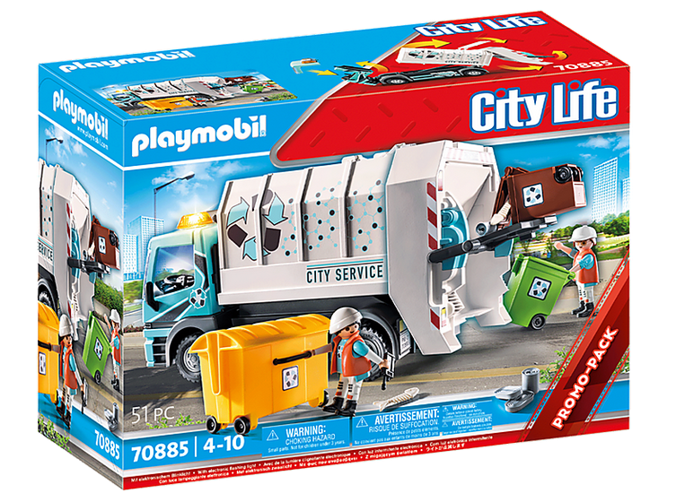 Playmobil 70885-can - City Recycling Truck - Box