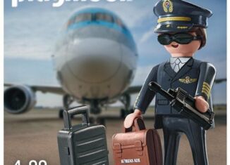 Playmobil - 71017-kor - Korean Air Pilot - Detail Playmobil - 71017-kor - Korean Air Pilot