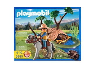Playmobil - 5895-ger - Ranger with Beaver Dam