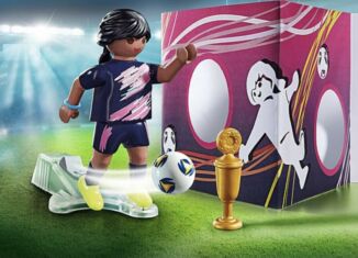 Playmobil - 70875 - Soccer Player with Goal