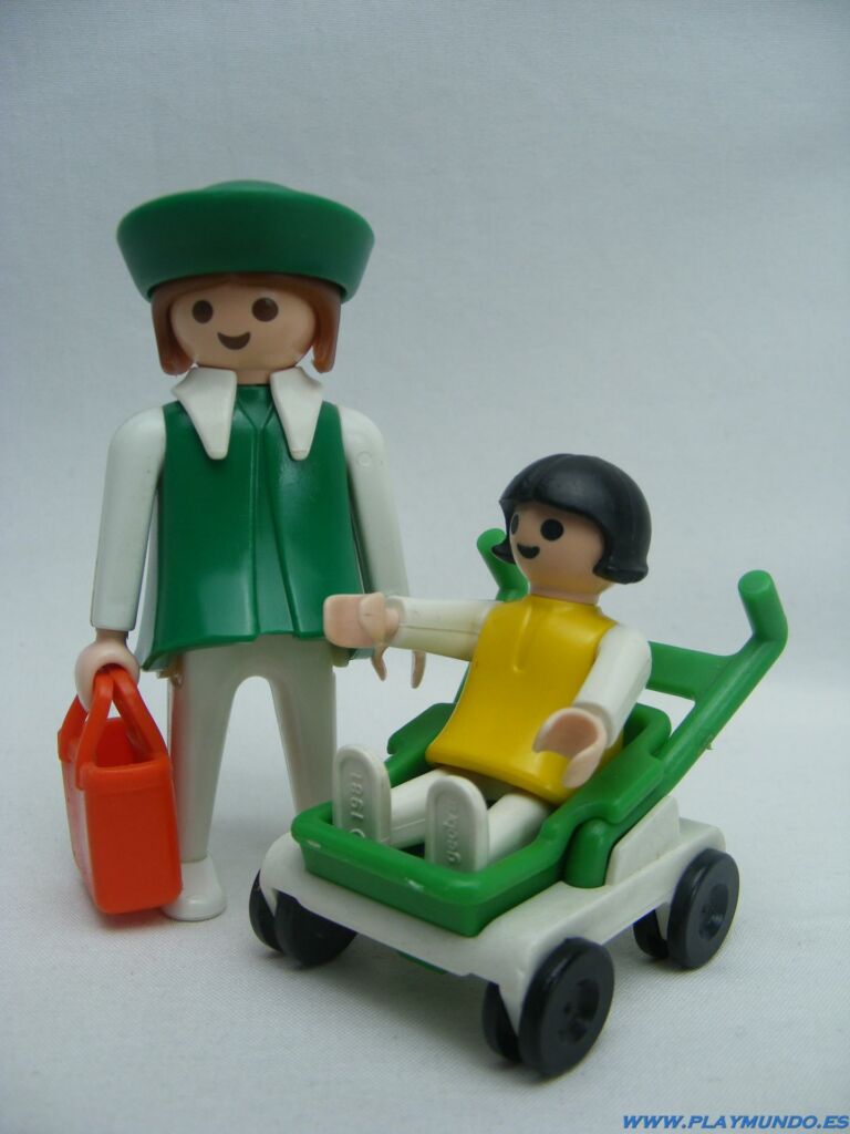 Playmobil 3597 - Mother & Child - Back