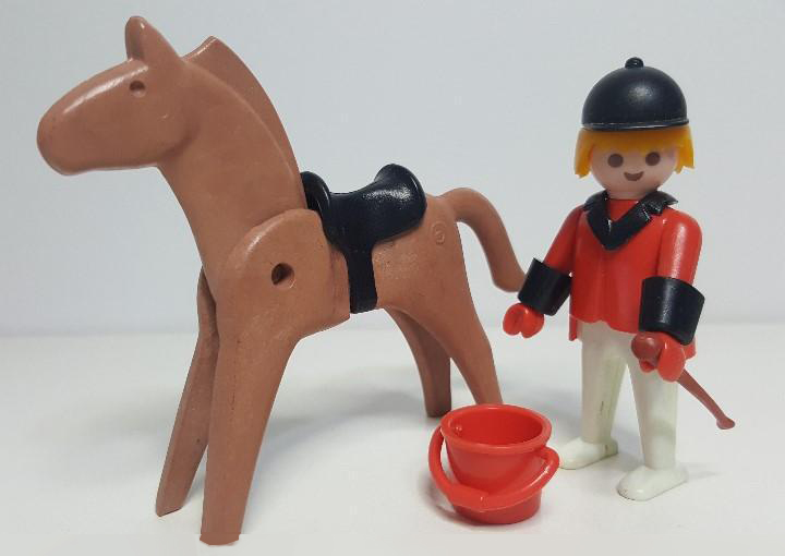 Playmobil 3326 - Rider and Horse - Back