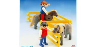 Playmobil - 3579 - Niños con ponis
