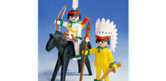 Playmobil - 3580 - Mounted Indian And Brave