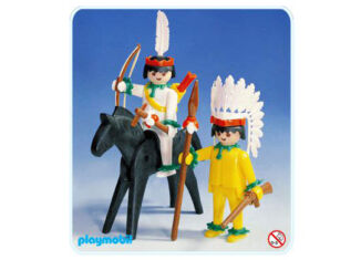 Playmobil - 3580 - Häuptling und Indianer - Detail Playmobil - 3580 - Häuptling und Indianer