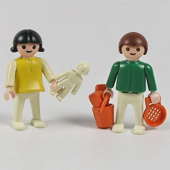 Playmobil 3360 - Children and Toys - Back