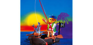 Playmobil - 3792 - Pirata con bote de pesca