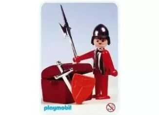 Playmobil - 3334v1-fam - Soldier with treasure