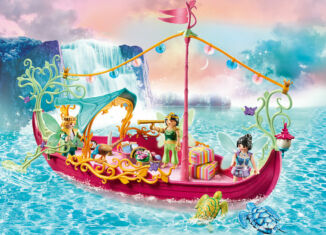 Playmobil - 70659 - Romantic Fairies boat