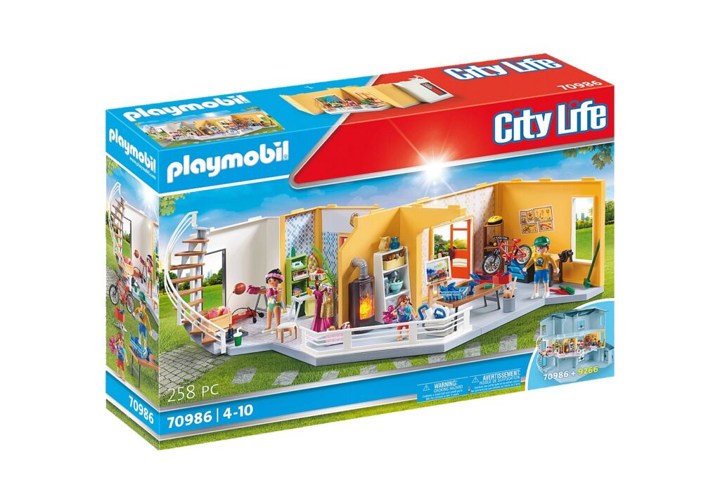 Playmobil 70986 - Modern House Floor Extension - Box