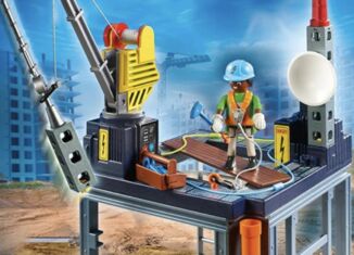 Playmobil - 70816 - Starter Pack Construction area with rope winch