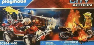 Playmobil - 70864 - Feuerwehreinsatz mit Löschbuggy