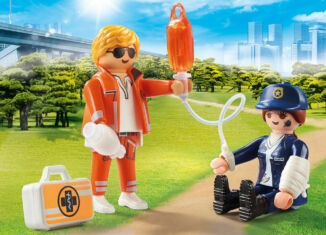 Playmobil - 70823 - DuoPack Doctor and Police Officer
