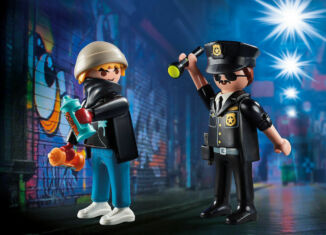 Playmobil - 70822 - Duo Pack Policeman and Street Artist