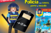 Playmobil - R062-30796354-esp - Policeman with helmet, club and protective shield
