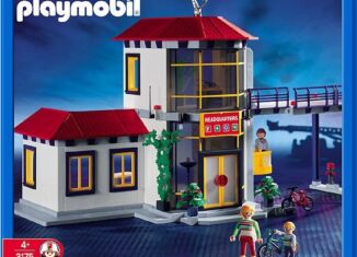 Playmobil - 3175s2v2 - Firemen / Fire Station